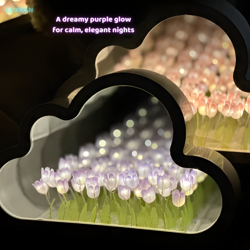 Luminous Blossom Mirror - LUXKAN™