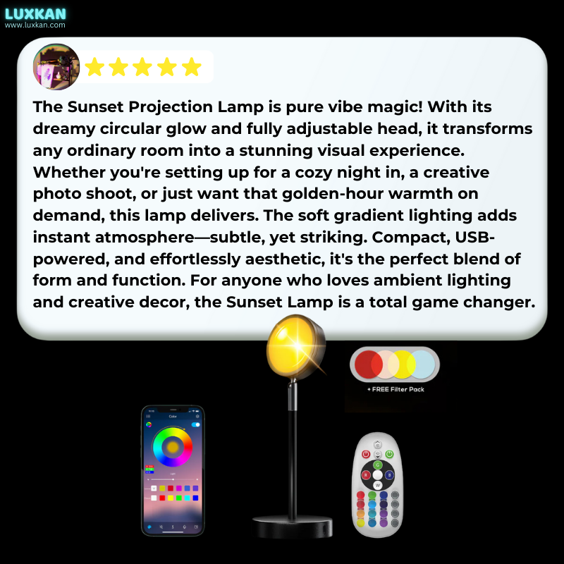 Golden Hour Light - LUXKAN™