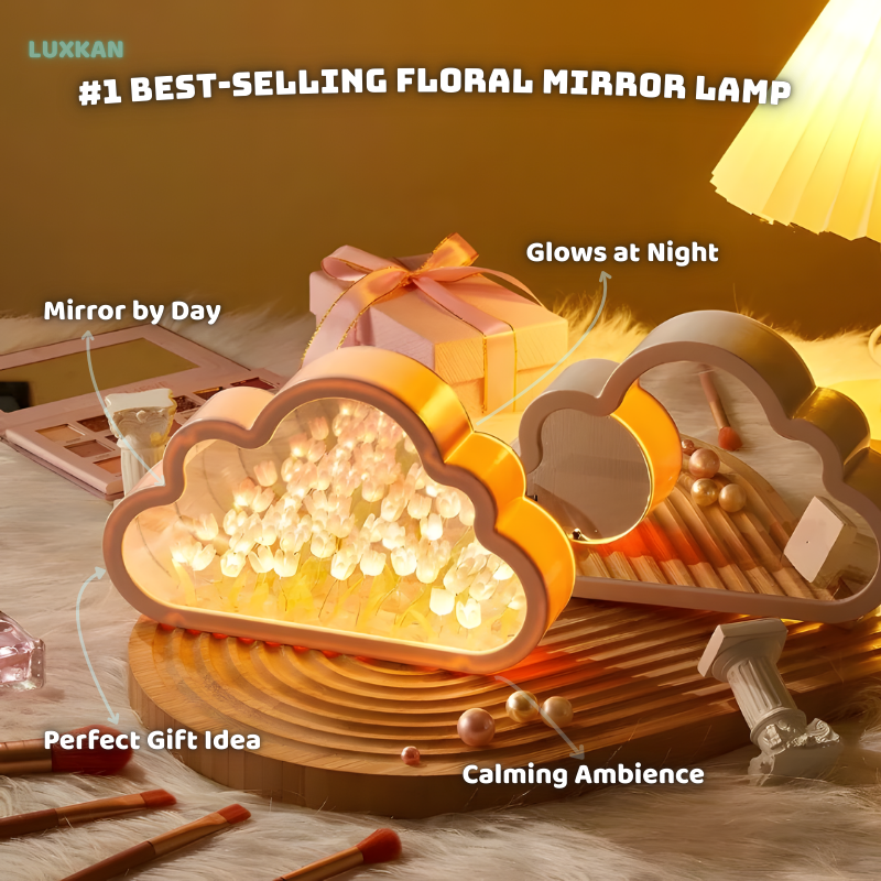 Luminous Blossom Mirror - LUXKAN™