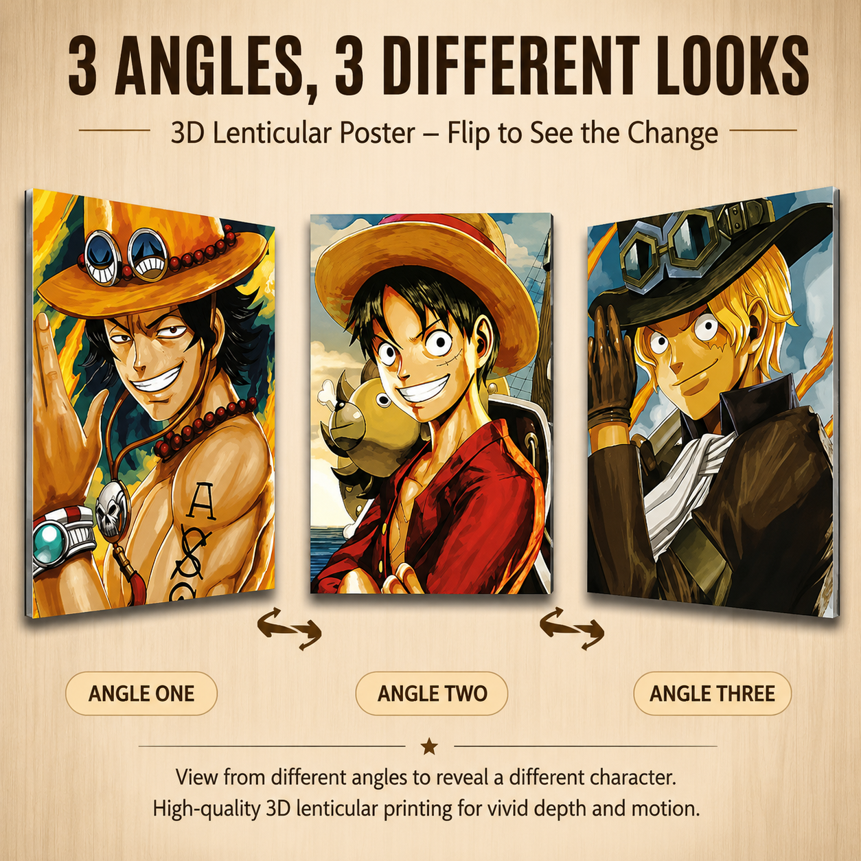 One Piece 3D Poster COLLECTION - LUXKAN™