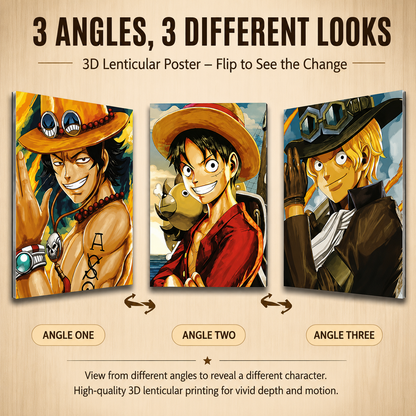 One Piece 3D Poster COLLECTION - LUXKAN™