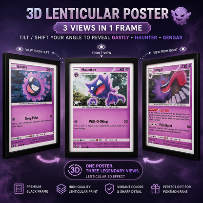 Pokemon 3D Poster COLLECTION - LUXKAN™