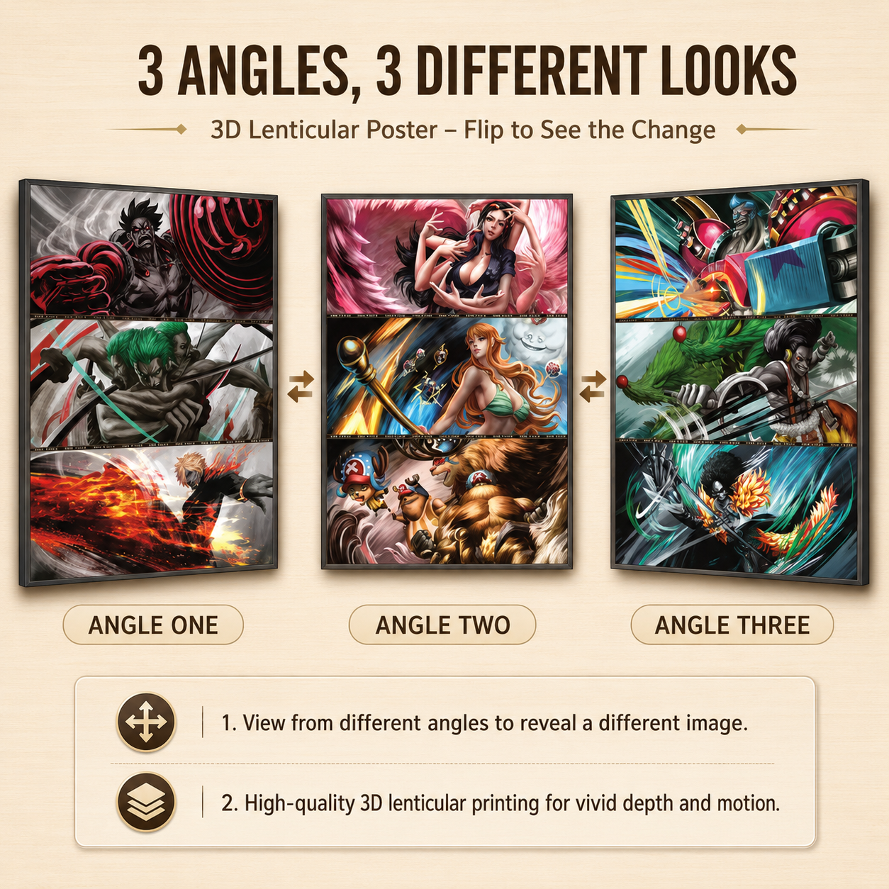 One Piece 3D Poster COLLECTION - LUXKAN™
