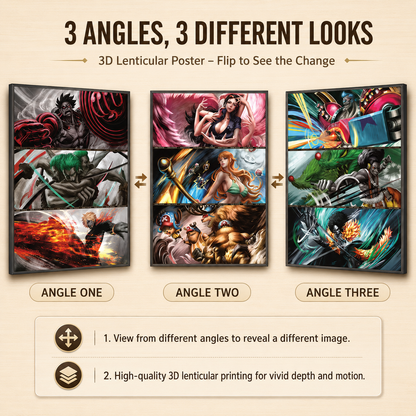 One Piece 3D Poster COLLECTION - LUXKAN™