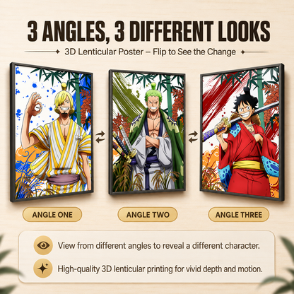 One Piece 3D Poster COLLECTION - LUXKAN™