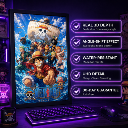 One Piece 3D Poster COLLECTION - LUXKAN™