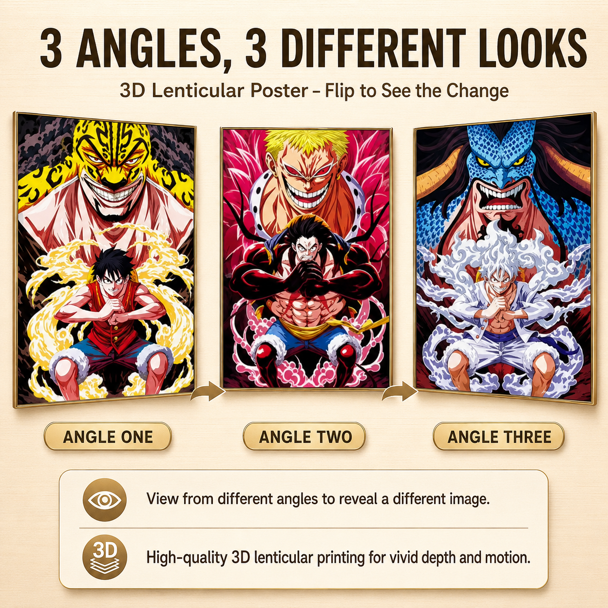 One Piece 3D Poster COLLECTION - LUXKAN™