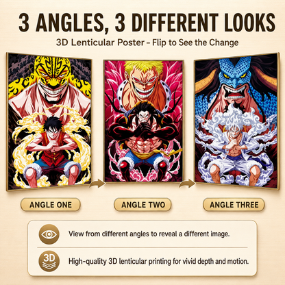 One Piece 3D Poster COLLECTION - LUXKAN™