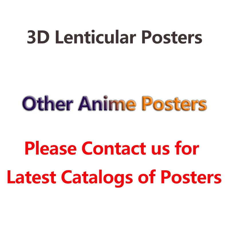 Anime One Piece Luffy  Gear 5 3D Lenticular Poster Flip Gradient Print Gifts Home Decor Wall Art(Without Frame)