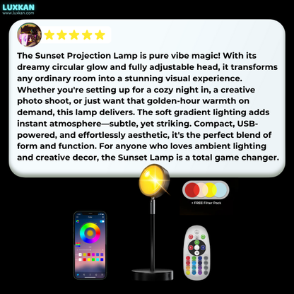 Golden Hour Light - LUXKAN™