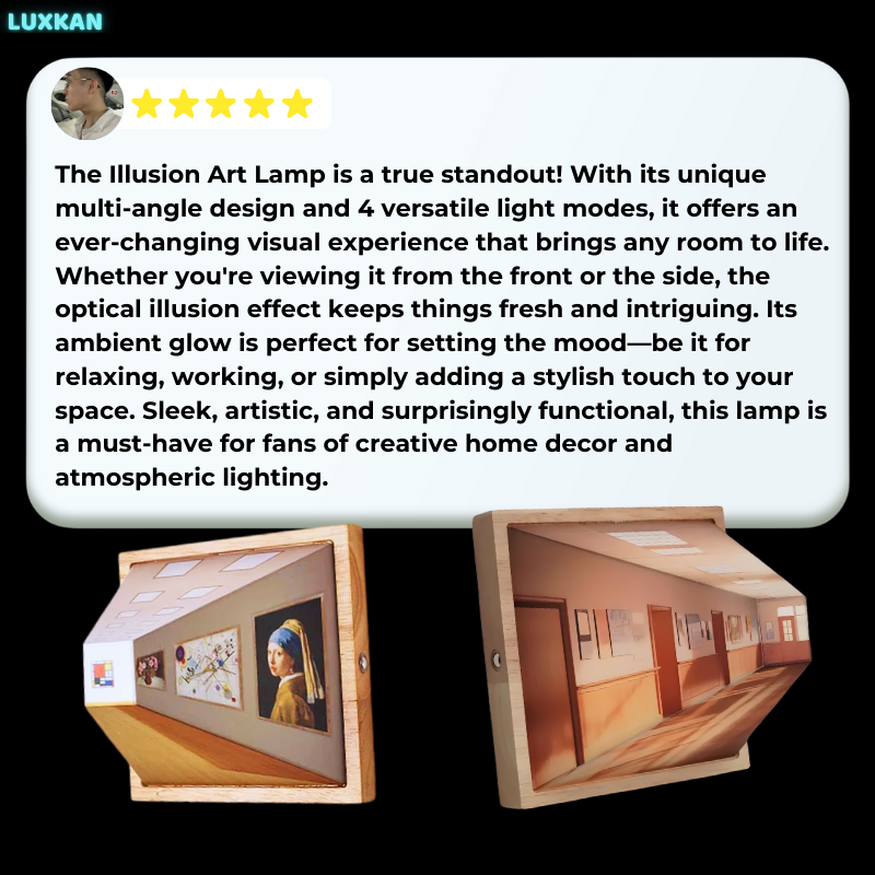 Illusion Art Lamp - LUXKAN™