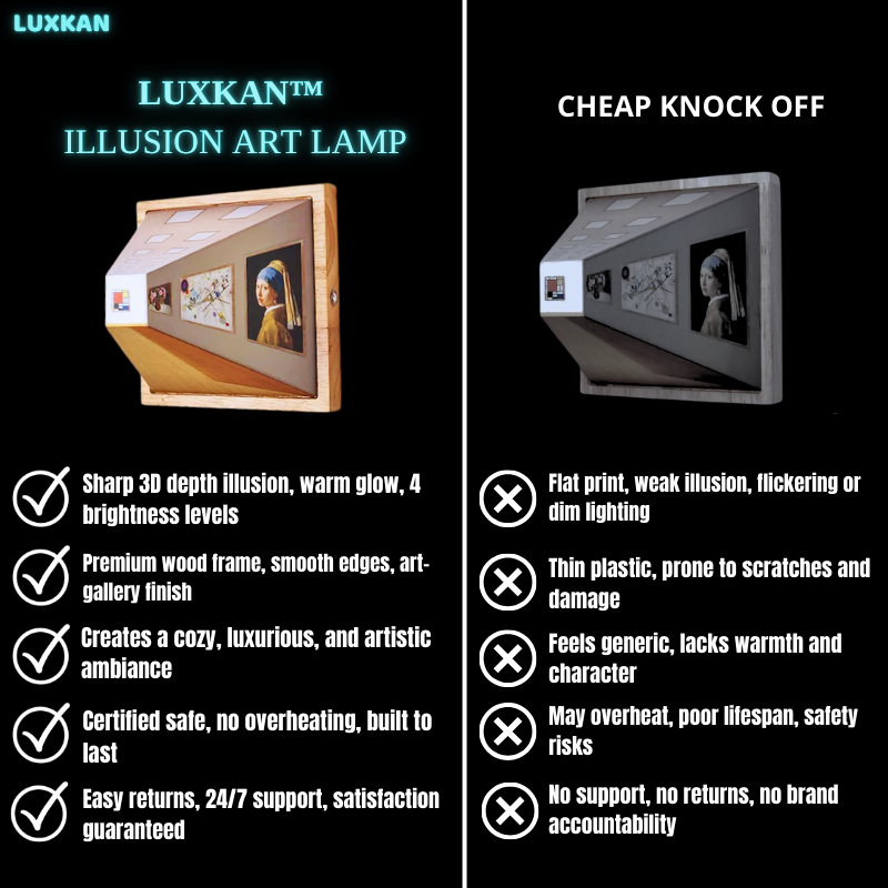 Illusion Art Lamp - LUXKAN™